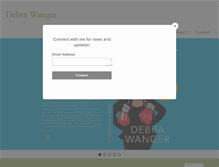 Tablet Screenshot of debrawanger.com